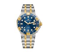 Herrenuhr Maurice Lacroix Aikon Venturer Automatic 43mm mit blauem Zifferblatt und Edelstahlarmband AI6058-SY013-430-1