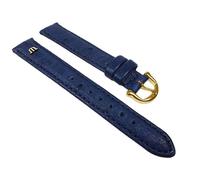 Maurice Lacroix Ersatzband Uhrenarmband Straußenleder Band Blau 22628G