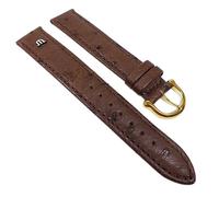 Maurice Lacroix Ersatzband Uhrenarmband Straußenleder Band Dunkelbraun 22630G