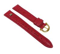 Maurice Lacroix Ersatzband Uhrenarmband Straußenleder Band Rot 22632G