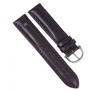 Maurice Lacroix Galant Uhrenarmband Kalbsleder matt dunkelbraun 20mm