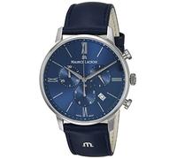 Maurice Lacroix Herren Chronograph Quarz Uhr mit Leder Armband EL1098-SS001-410-1