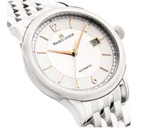 Maurice Lacroix Les Classiques Automatique Date LC6098-SS002-121-1 Herren-Armbanduhr mit Automatik Datumsanzeige Saphirglas Edelstahl-Band Swiss Made NEU OVP. mit Box Papiere Anleitung 2 Jahre Hersteller-Garantie