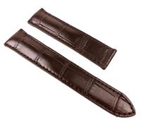 Maurice Lacroix Louisiana Uhrenarmband braun Kroko-Leder für Pontos