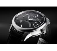 Maurice Lacroix Masterpiece Double Rétrograde GMT MP6518-SS001-330-1 Automatik Herrenuhr Manufaktur-Kaliber ML-191 NEU OVP. mit 2 Jahren Hersteller-Garantie Box Papiere Rétrograde Datumsanzeige und 2. GMT Zeitzone