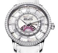 Maurice Lacroix Masterpiece Phases de Lune Diamonds MP6428-SD501-17E Automatic Damen-Armbanduhr besetzt mit 74 und 35 echten Diamanten NEU OVP. mit Box Papiere 2 Jahre Garantie
