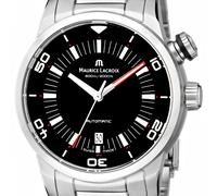 Maurice Lacroix Pontos S Diver PT6248-SS002-330-1 Automatik Herren Taucher Uhr Wasserdicht bis 600 Meter NEU OVP. mit Box Papiere 2 Jahre Hersteller-Garantie