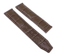 Maurice Lacroix Pontos Uhrenarmband Leder Kroko-Optik Noisette 21995F