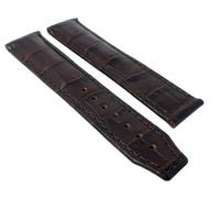 Maurice Lacroix Pontos XL Uhrenarmband Louisiana-Kroko Imitat braun 2/934