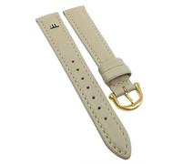 Maurice Lacroix Soft-Kalb Uhrenarmband 15mm Leder beige rembordiert