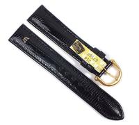 Maurice Lacroix Uhrarmband Echt Teju-Eidechsen-Leder schwarz 21547G