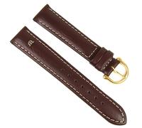 Maurice Lacroix Uhrenarmband aus Kalbsleder in braun mit Emblem 18920