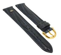 Maurice Lacroix ? Uhrenarmband Büffelkalb ? Leder in blau ? 19240