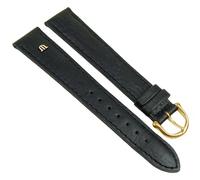 Maurice Lacroix • Uhrenarmband Büffelkalb • Leder schwarz XL • 19605