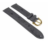 Maurice Lacroix Uhrenarmband Straußenleder Grau 22634G