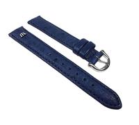 Maurice Lacroix Uhrenarmband Straußenleder seidenmatt rembordiert
