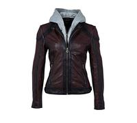 Mauritius Angy W18 LASANV Frauen Lederjacke dunkelrot XS 100% Leder Basics, Biker