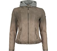 Gipsy Cascha LAMOV Lederjacke taupe in 3XL