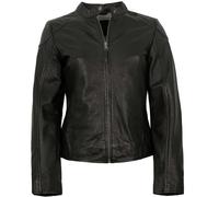 Mauritius - Damen Echtleder Lederjacke Lammnappa schwarz