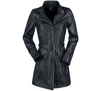 Mauritius GWAyleen Frauen Ledermantel schwarz XXL 100% Leder Basics, Biker, Casual Wear