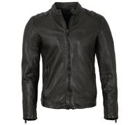 Mauritius - Herren Echtleder Lederjacke Lammnappa schwarz Größe XXL