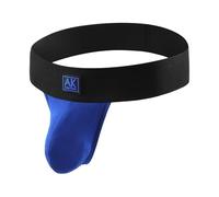 Mauro Kane Herren String Tanga Sexy Unterwäsche Modal für Männer, Atmungsaktive Men's Jockstrap blau XL