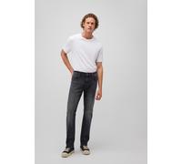 Straight-Jeans MAVI "MARTIN", Herren, Gr. 33, Länge 34, schwarz (schwarz smoke comfort), 86% Baumwolle, 12% Polyester, 2% Elasthan, gerade lang, Jeans Straight-Jeans, Straight Jeans (64062036-33) schw