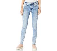 Mavi Adriana; lt Ripped Blue Denim