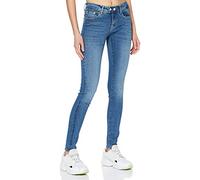 Mavi Damen Adriana Jeans, Dark Brushed Glam, 27W / 32L