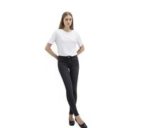 Mavi Damen Adriana Jeans, Smoke Brushed Street, Mid-Rise, Super Skinny, 26W 36L