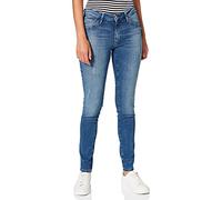 Mavi Damen ADRIANA Skinny Jeans, per pack Blau (mid brushed glam 26460), Keine Angabe (Herstellergröße: 25/30)
