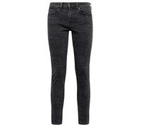 Mavi Damen ADRIANA Skinny Jeans, per pack Schwarz (smoke zebra punk 29952), W25/L30 (Herstellergröße: 25/30)