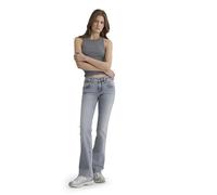 Mavi Damen Bella MID-Rise Jeans, Grey Brushed STR, 30W x 32L