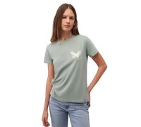 Mavi Damen Butterfly T-Shirt T-Shirt, Lily pad, L