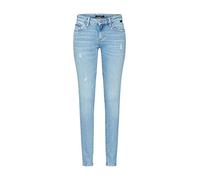 Mavi Damen Damen Jeans Hose Adriana Stretchdenim Light Indigo Glam [22737]