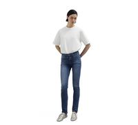Röhrenjeans MAVI "SOPHIE", Damen, Gr. 31, Länge 32, blau (deep memory str), 87% Baumwolle, 11% Polyester, 2% Elastan, normal normal, Jeans, Slim Skinny Jeans (85729465-31) deep memory str