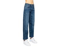 Mavi Damen Leila W/Cut Jeans, Dark STR, 27/34