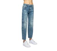 Mavi Damen Leila W/Cut Jeans, Mid Shaded Glam, 25/32