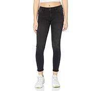 Mavi Damen Lexy Jeans, Schwarz (Dark Smoke Super Shape), 27W / 27L EU