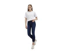 Mavi Damen Lexy Jeans, deep Sateen Glam, Mid-Rise, Super Skinny, Crop, 31W 27L