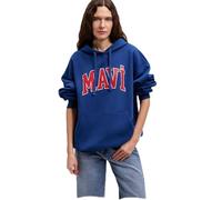 Mavi Damen Logo Sweatshirts Logo Hooded Sweatshirt Logo Sweatshirt