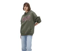 Mavi Damen Mavi̇ Logo Hooded Sweatshirt Sweatshirt