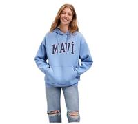 Mavi Damen Mavi̇ Logo Hooded Sweatshirt Sweatshirt