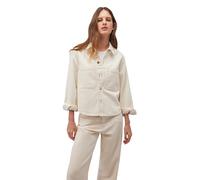 Mavi Damen Paola Bluse, Cream Twill, M