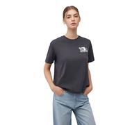 Mavi Damen Pawsome Crew Tee T-Shirt, Phantom, S
