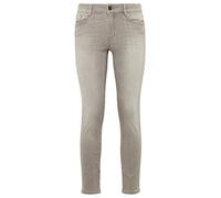 Mavi Damen Skinny Skinny Jeans Adriana Ankle 10729, Gr. W24, Grau (Grey STR 23737)
