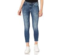 Mavi Damen Skinny Skinny Jeans Adriana Ankle 10729, Gr. W27, Blau (True-Blue Barcelona STR 22328)