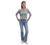 Mavi - V-NECK SWEATER mid grey melange - Gr. - M