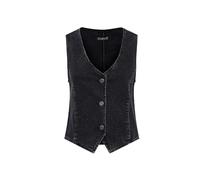 Mavi Damen VELA Weste, dark smoke denim, S