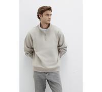 Mavi - HALF ZIP SWEATSHIRT london fog - Gr. - XL